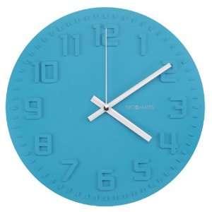  DecoMates Non Ticking Silent Wall Clock   Disc (Ocean Blue 