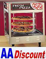 NEW NEMCO HEATED ROTATING 3TIER PIZZA DISPLAY CASE 6450  