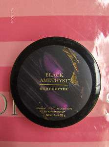 NEW Bath & Body Works Black Amethyst Body Butter 7 oz  