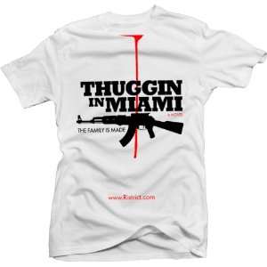  Thuggin In Miami T shirts (White) 
