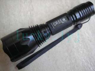 Unique CREE T6 LED 3Mod 750L Long Throw Flashlight Set  