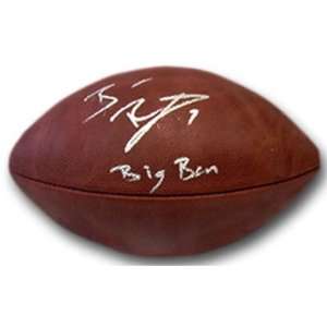  Ben Roethlisberger Autographed Football   Autographed 