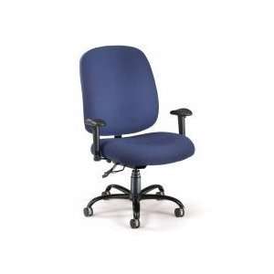  Navy OFM Big and Tall Chair with Arms