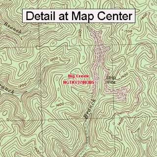   Map   Big Creek, Kentucky (Folded/Waterproof)