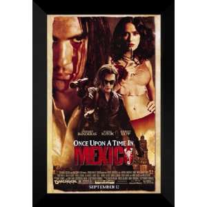  Once Upon a Time in Mexico 27x40 FRAMED Movie Poster