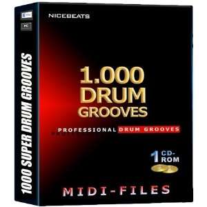  1000 Super Drum Grooves (MIDI) Musical Instruments