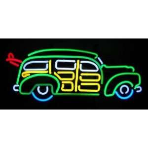  Vintage Surfin Woody Neon Sign