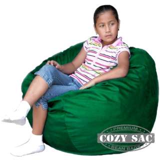 Bean Bag Chair Kids Gamer By Cozy Sac Micro Suede 2  