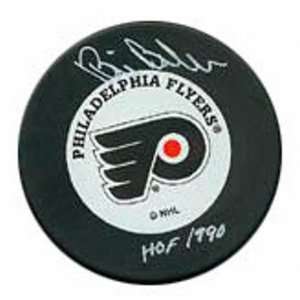  Bill Barber Philadelphia Flyers Autographed Hockey Puck 