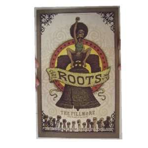  The Roots Fillmore Poster Afro Lady Fist In Air 