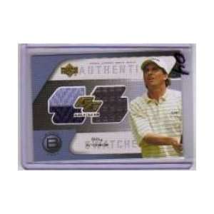 2004 Upper Deck Golf Gear Birdie #BA GGB Billy Andrade (Game Worn Golf 