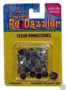 2520 Original Bedazzler Clear Rhinestones Size #40 NIP  