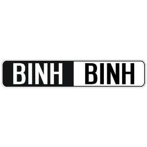   NEGATIVE BINH  STREET SIGN