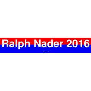 Ralph Nader 2016 MINIATURE Sticker