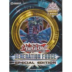  Yugioh Generation Force Special Edition ( 3 Booster Packs 