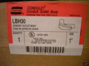 Explosion Proof Condulet LB Crouse Hinds 1 LBH30****Great Price 