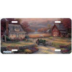 3710 Afternoon Harvest Farm License Plate Car Auto Novelty Front Tag 