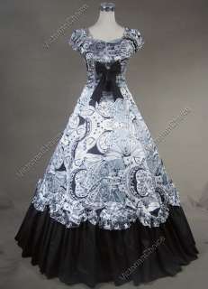 Southern Belle Civil War Satin Ball Gown Dress 273 XL  