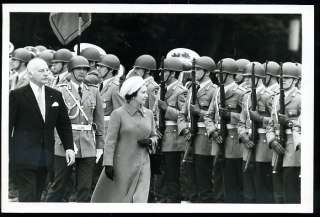 HM QUEEN ELIZABETH PRESIDENT OF GERMANY 1978  