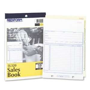   Products   Sales Book Form, Carbonless, 2 Part, 5 1/2x7 7/8, 50/BK