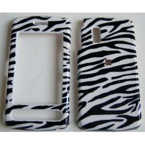  New Black & White Zebra Stripe Lg Cu920 Vu Cell Phone Case 