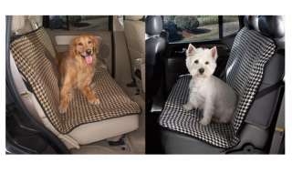 Houndstooth Bench Car Seat Cover   Dog Seat Cover