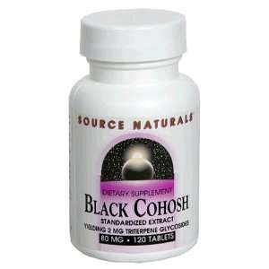  Source Naturals Black Cohosh 2mg, 120 Tablets Health 