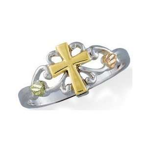  Black Hills Cross Silver Ring Jewelry