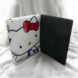 Hello Kitty Hard Case Cover + Stand Holder for iPad 2  