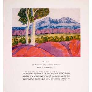  1952 Color Print Edwin Pareroultja Art Ghost Gum Tree 