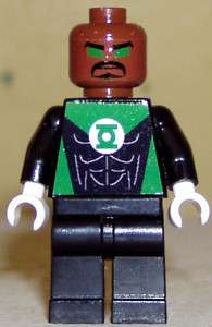 Superhero custom Lego minifig Jon Stewart Green Lantern  