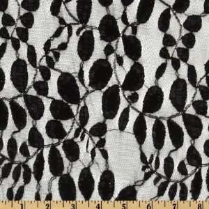  62 Wide Jacqueline Lace Black Fabric By The Yard Arts 