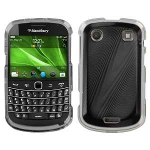 BlackBerry Bold 9930 Black Reflective Cosmo Design Snap On 