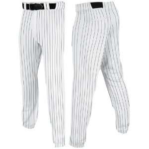   Custom Baseball Pants WHITE/BLACK PINSTRIPE AXL