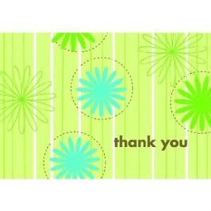  New Daisy Stripes Thank You Case Pack 1   398536 