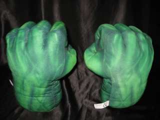  Incredible Hulk Talking Sound Effects Smash Gloves Hands ~ Halloween 