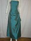 Jordan Strapless Teal Blue Long Dress   Size 10   PERFECT FOR THE 