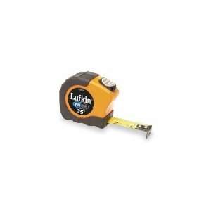  LUFKIN PS3435 Measuring Tape,35 Ft x 1 In,In/Ft,Toggle 