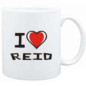  Mug White I love Reid  Last Names