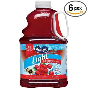 Ocean Spray Light Cranberry Juice, 101.4 Ounce (Pack of 6)