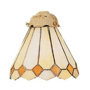    Mix N Match 6 Glass Shade in Blanched Almond