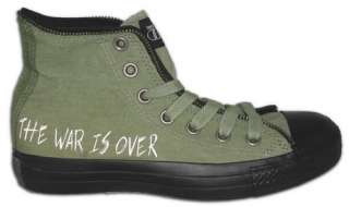 Converse The Doors Green Limited Edition Hi Top Chuck Taylor Size 8.5 