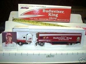 ERTL RACE IMAGE 1993 KEN BERNSTEIN BUDWEISER TRUCK MIMB  