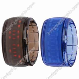 ODM Jelly Unisex Digital LED Wrist Watch *** 12 Colors