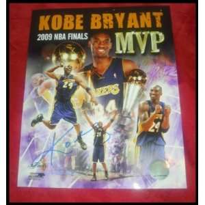 Autographed Kobe Bryant Picture    
