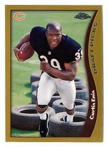 1998 Topps Chrome CURTIS ENIS Chicago Bears ROOKIE RC #158 Penn State 
