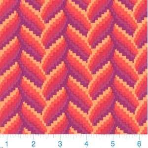   Bliss Bargello Braids Sunset Fabric By The Yard Arts, Crafts & Sewing