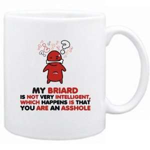 New  My Briard Is Not Very Intelligent ,   Mug Dog 