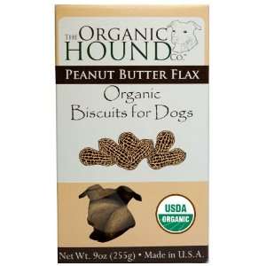   Organic Hound Co. Organic Peanut Butter Flax Dog Treats