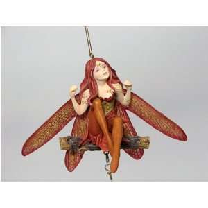  Fairy on Swing Wind Chime   Highly detailed Windchime  WIN 